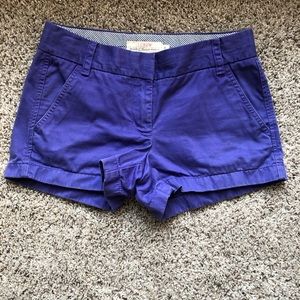 J CREW chino shorts